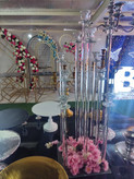 شمعدان 9-7-5 شاخه کریستالی